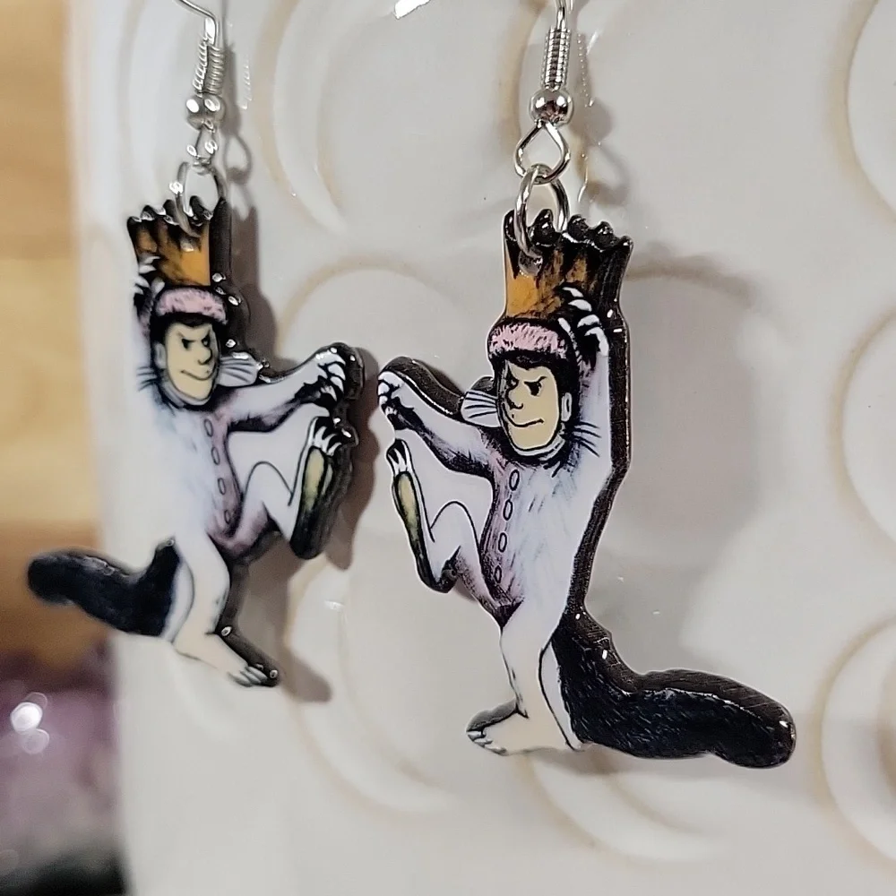 🔥LAST PAIR🔥 Where the Wild Things Are Max Drop Earrings